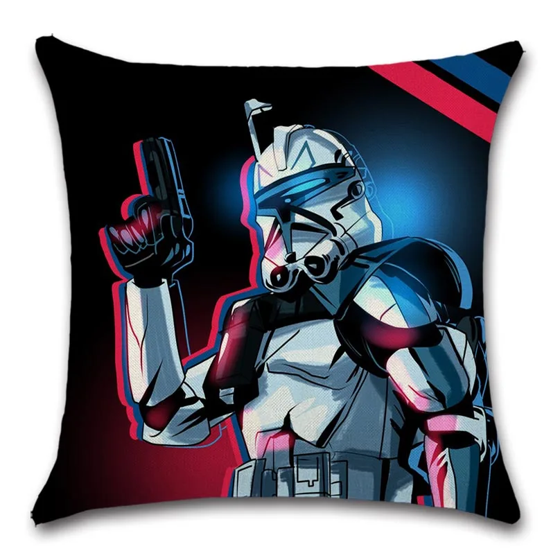 С изображением робота для подушек декоративные домашний диван кресло