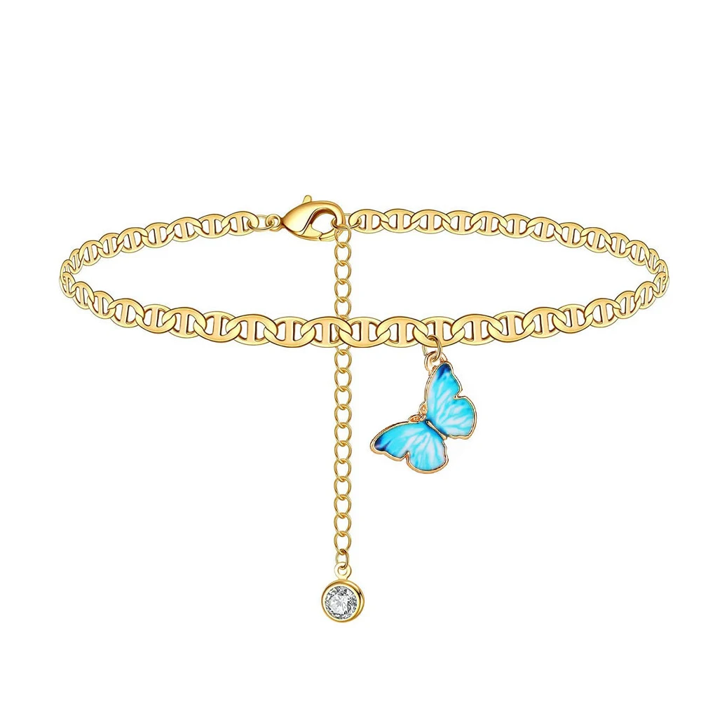 

YBjewelry Brass Bracelet Butterfly Bracelet Simple Trendy Bracelet Personalized Inspired Accessories ID 41165