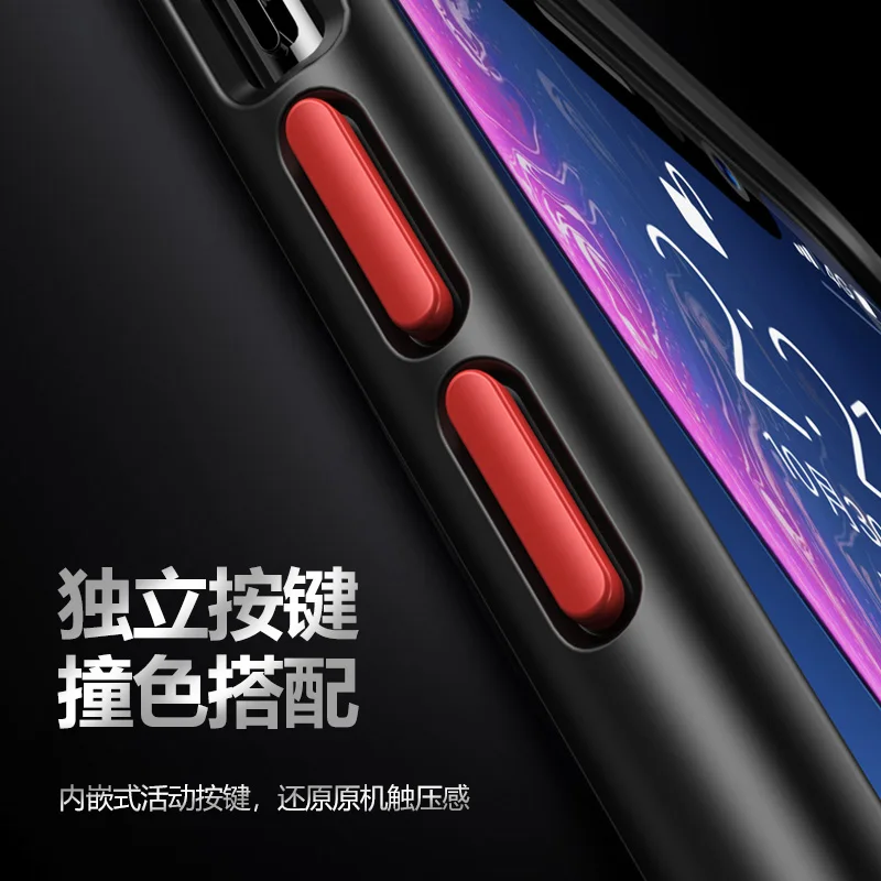 Прозрачный чехол для телефона IPHONE 11 без отпечатков пальцев флип-кейс удобный prime