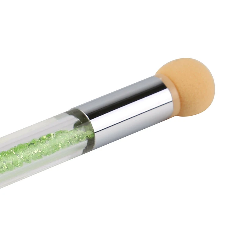 Новинка 1 шт. градиентные кисти для ногтей с двойной головкой зеркальная