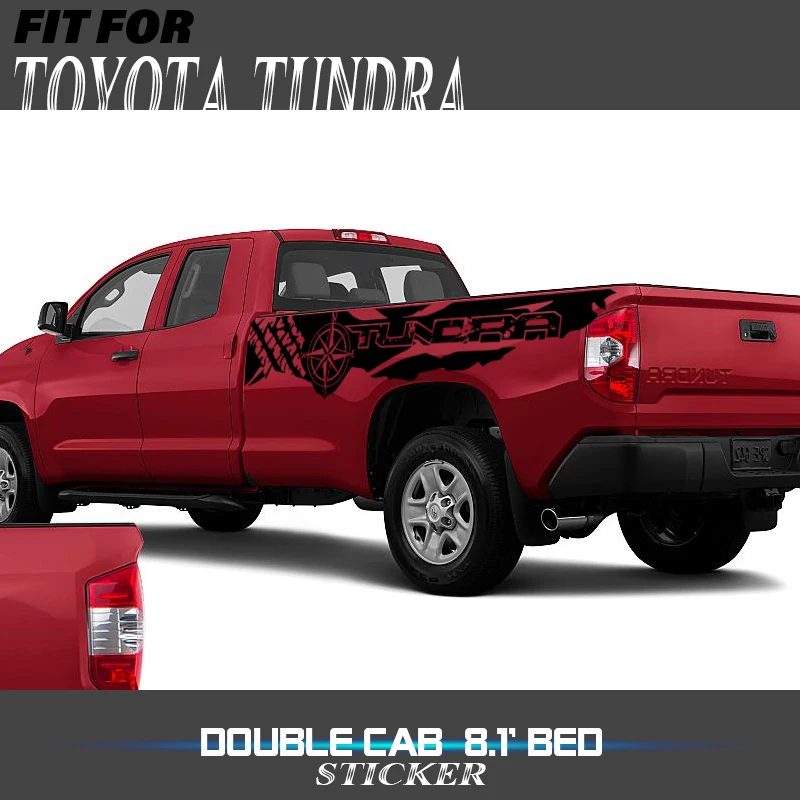 Набор виниловых наклеек с компасом и шинами для toyota tundra | Автомобили мотоциклы