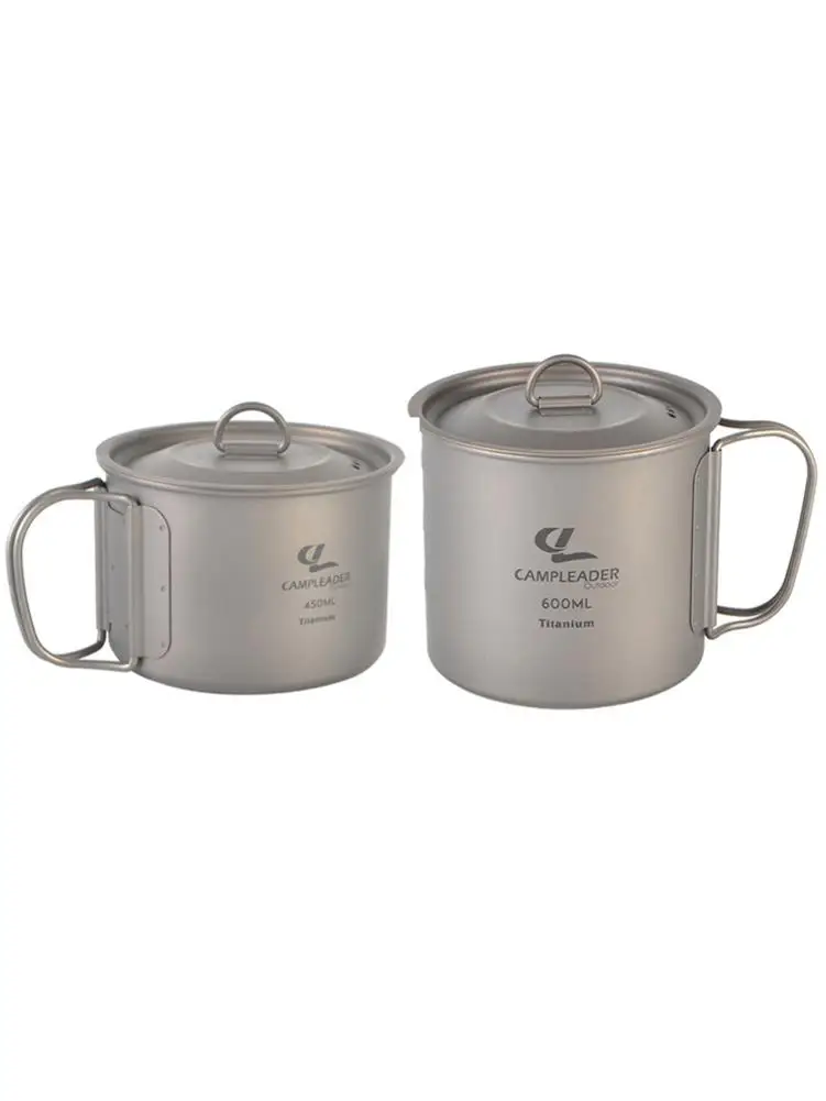 Открытый набор посуды для кемпинга ультралегкий титановый Стакан Кружка посуда