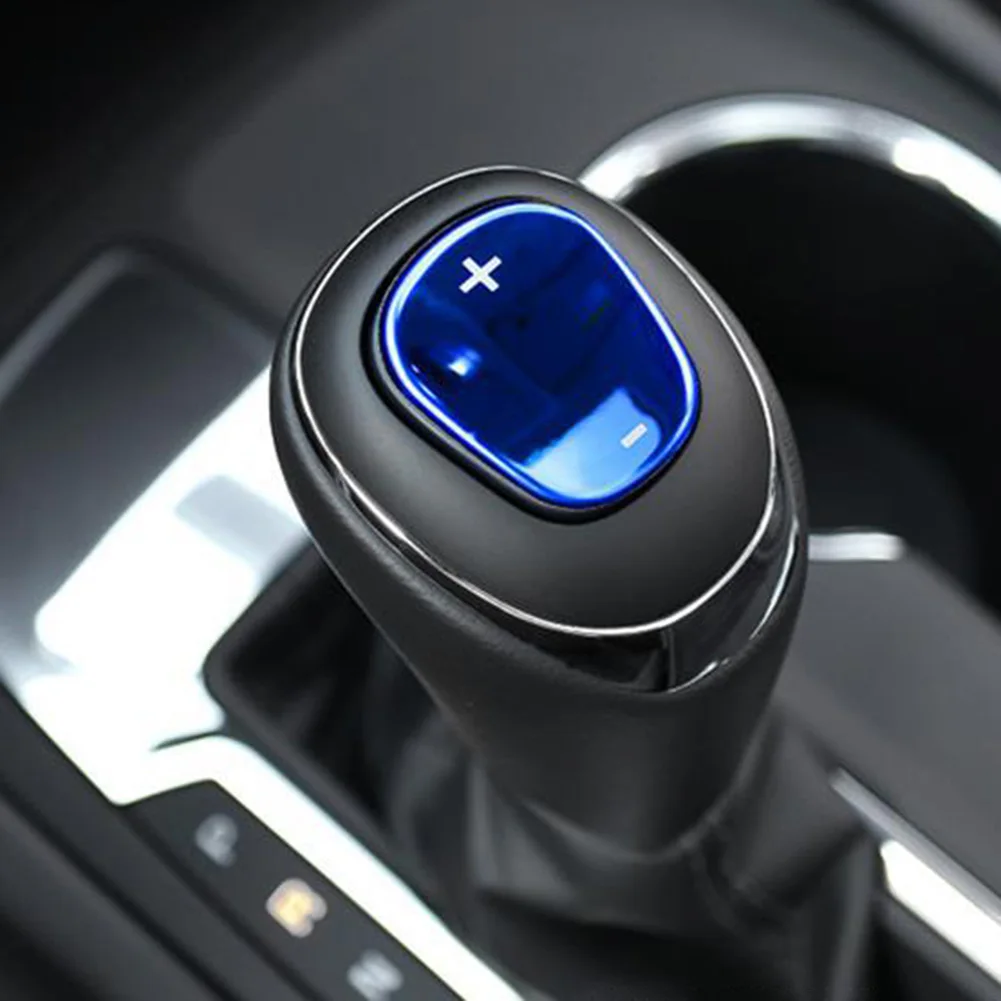 Синий чехол для рычага переключения передач отделка Аксессуары ручка Крышка