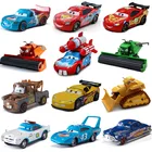 1:55 машины Disney Pixar машина 2 3 игрушки металлического сплава литья под давлением автомобилей Lightning McQueen матовый Джексон модели игрушки с дистанционным управлением автомобиля для детей Рождественский подарок