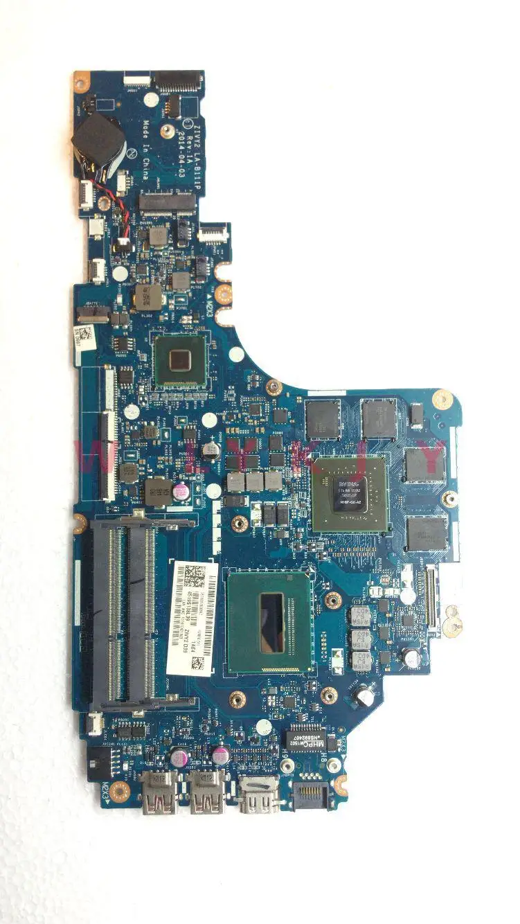 KTUXB ZIVY2 LA-B111P материнская плата для ноутбука Lenovo Y50-70 ноутбук процессор i5 4210H GTX960M 4G