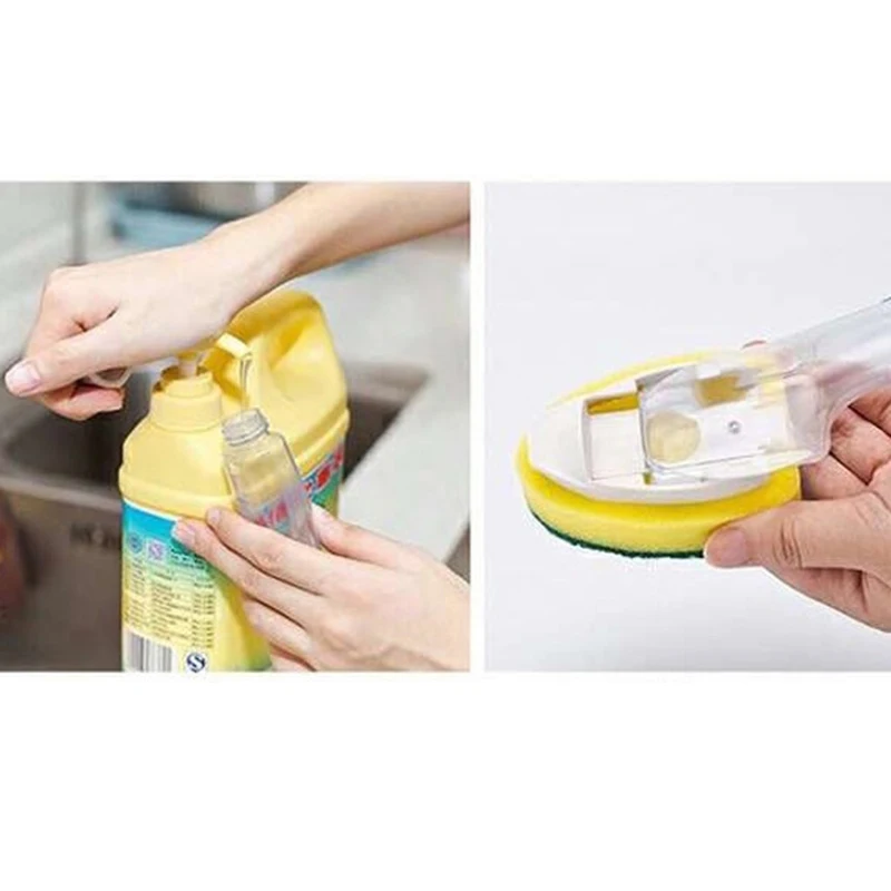 

Dish Wand Refills Sponge Heads Brush Replacement Sponge Refill Sponge Pads for Kitchen Room Cleaning Supplies EL