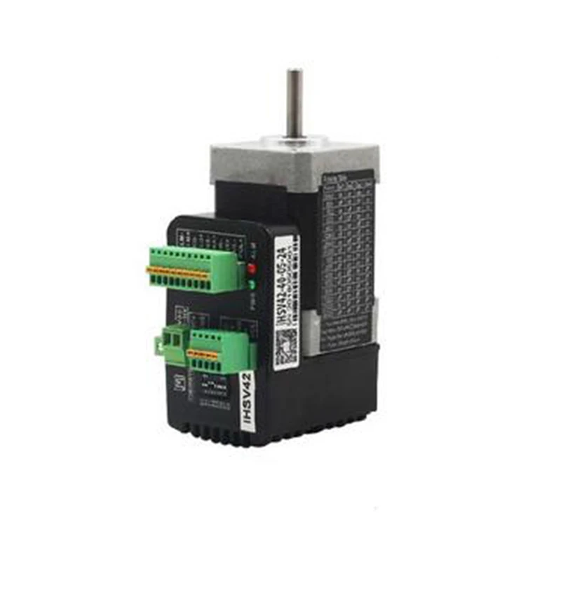 Интегрированный Серводвигатель JMC 52 Вт 24 В NEMA17 4000rpm24v 0 125 N.m iHSV42 40 05 24|Шаговый