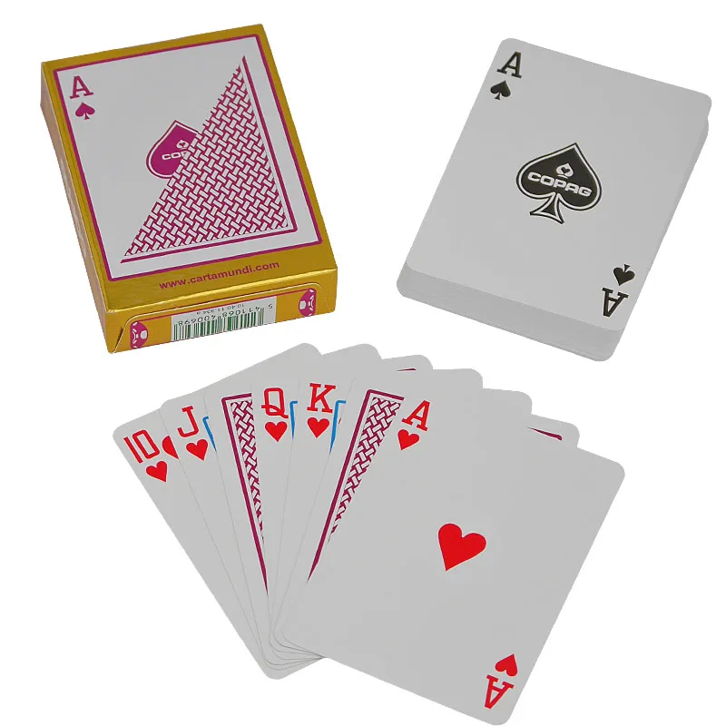 Карты с маркировкой покер COPAG magic для инфракрасных контактных линз Техасские