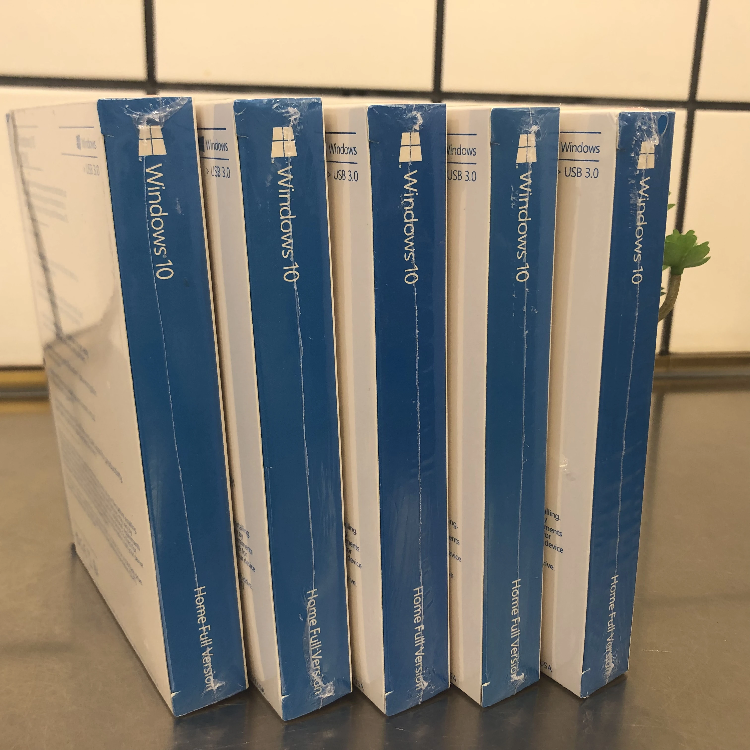 Microsoft Windows 10 Famille 32 бит/64 бит ключ продукта в коробке Розничная продажа на