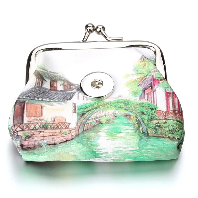 10 шт./Лот новые кошельки из искусственной кожи с застежкой 18 мм | Украшения и