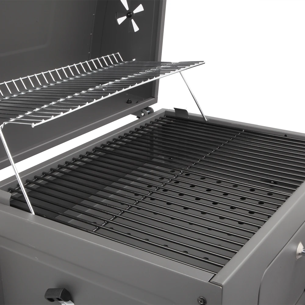 

[US-W]ZOKOP Square Oven Charcoal Oven Plastic Wheel