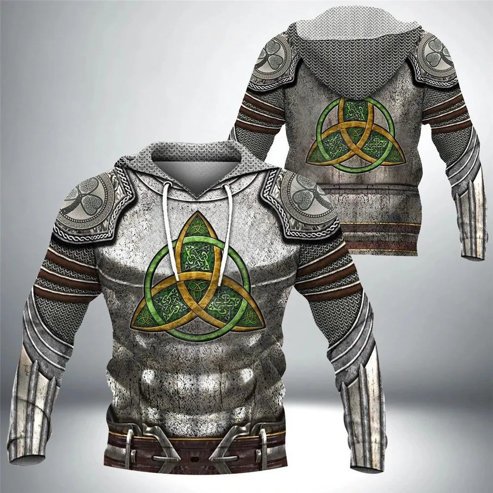 Ирландский армированный Рыцарь Воин Chainmail 3D печатная модель мужские женские