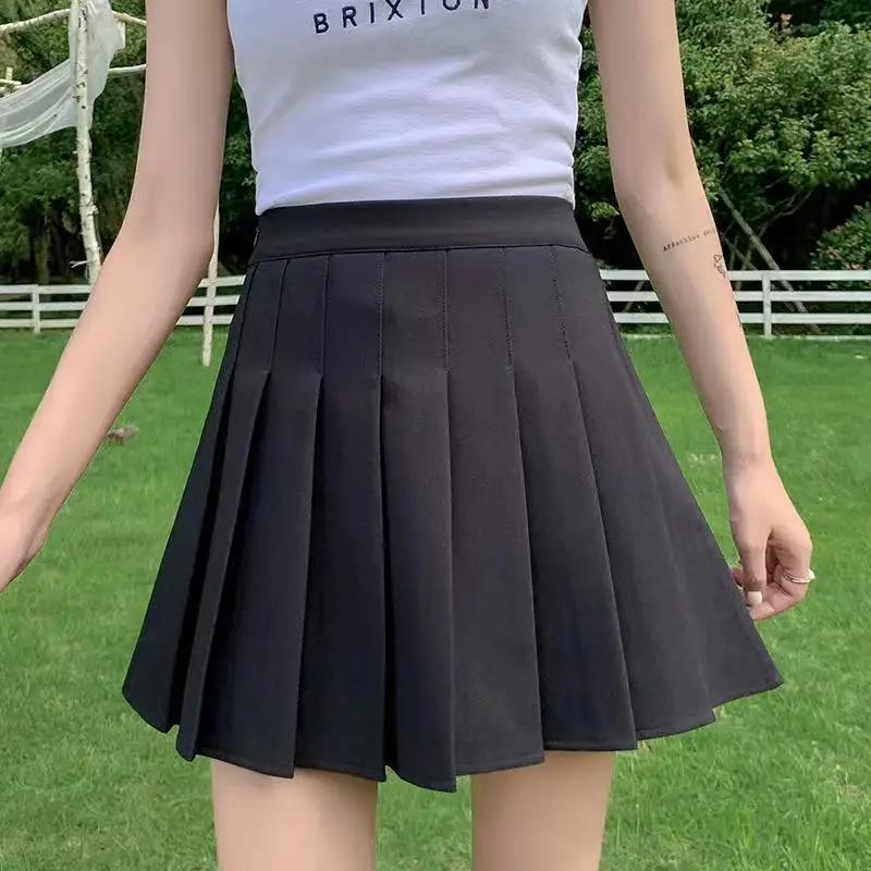 

Женская плиссированная юбка, мини-юбки для девушек, милая японская школьная форма, Женская юбка в школьном стиле, клетчатые юбки в школьном ...