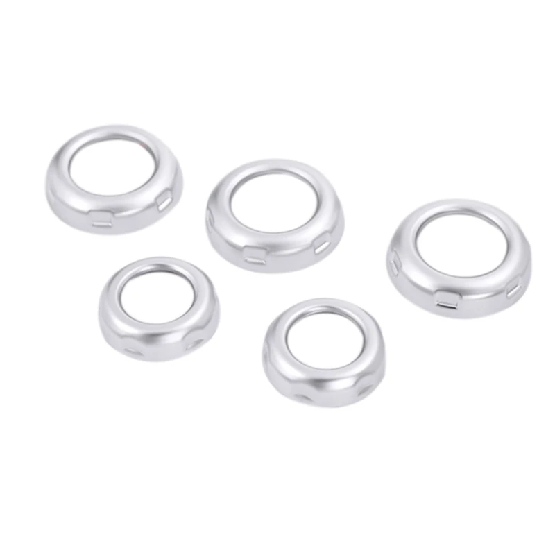 5 шт. консоль для приборной панели автомобиля переключатель кольцо накладка авто