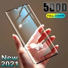 Защитное стекло 500D для Huawei P30, P20, P40 Lite, P30 Pro, P20 Plus, Honor 10, 20, 30 Lite