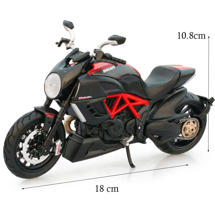 Новое поступление модель из углеродного сплава для мотоцикла Ducati 420el 1:12