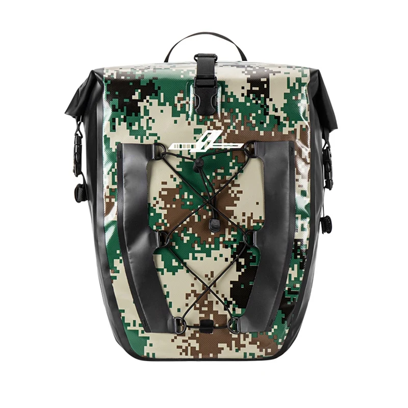 

Mountain Road Bicycle Trunk Bags Rack Seat Trunk Saddle Tail Storage Pouch Camouflage green Bag
