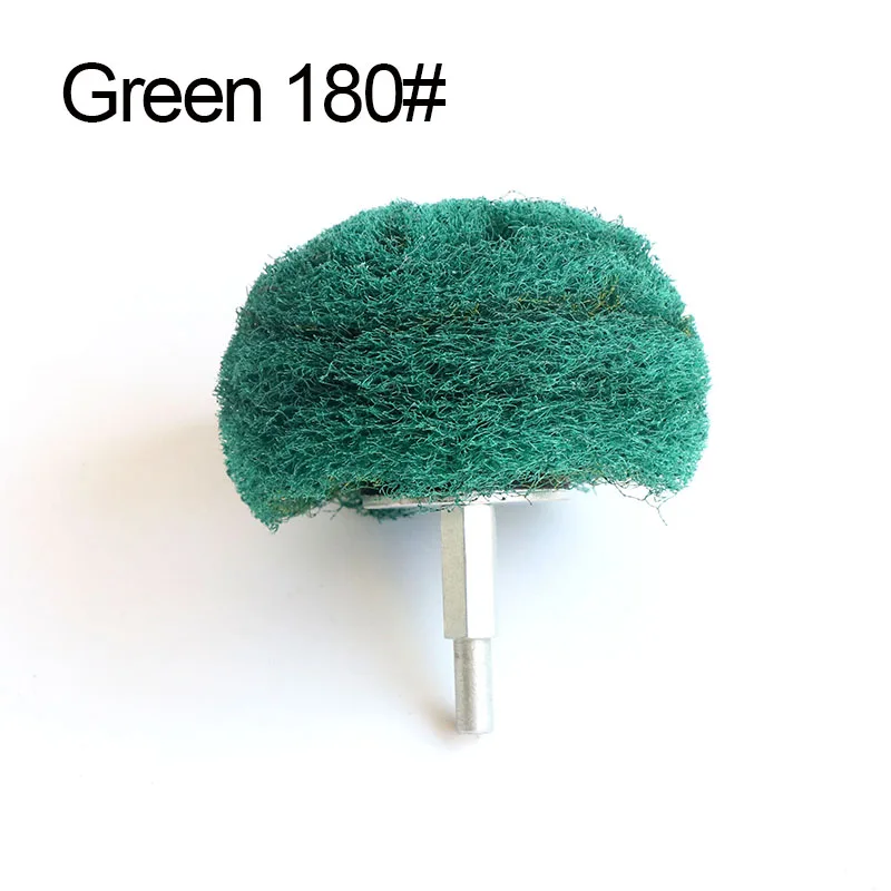 

Шлифовальная насадка для дрели, 1 шт., зеленый/красный, 180#/320#, 6 мм