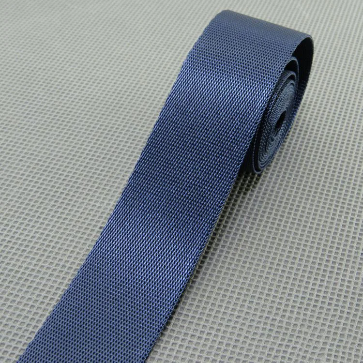 navyblue 10 метров 25 мм полиэстер нейлон лямки лента открытый рюкзак сумка ремень DIY ошейник Рюкзак ленты-ремни косой привязки - Цвет: navyblue
