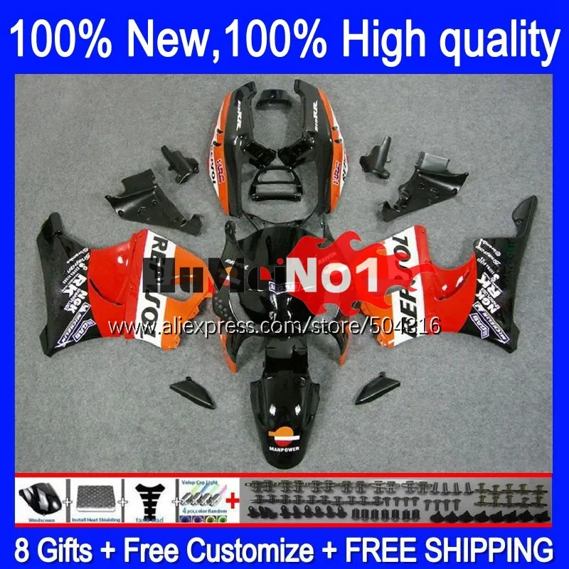 

Body For HONDA CBR900RR CBR919RR 110MC.18 CBR 919RR CBR900 RR CBR 919 RR CC 900RR 1998 1999 CBR919 RR 98 99 red orange Fairing