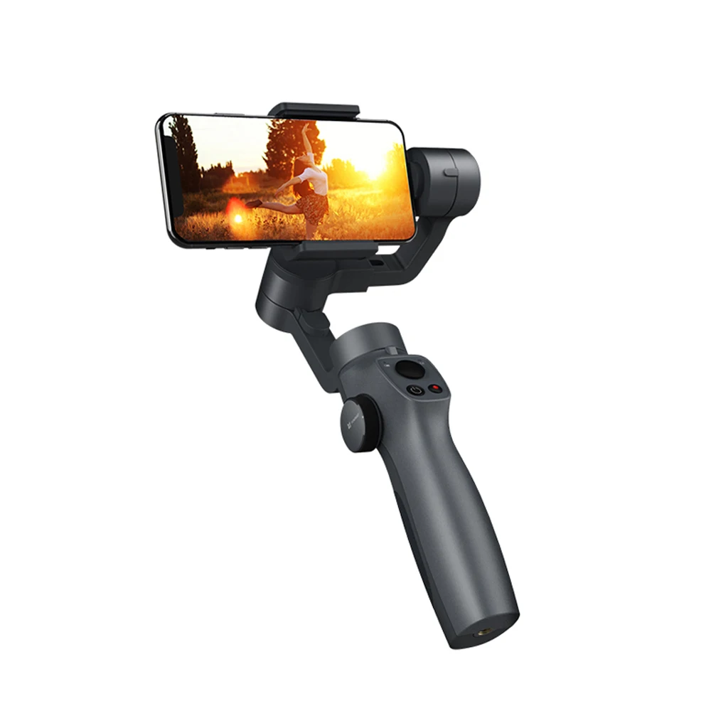 

3-осевой ручной шарнирный стабилизатор смартфона для iphone GoPro 7 6 5 sjcam EKEN Yi Экшн-камера с дистанционным управлением