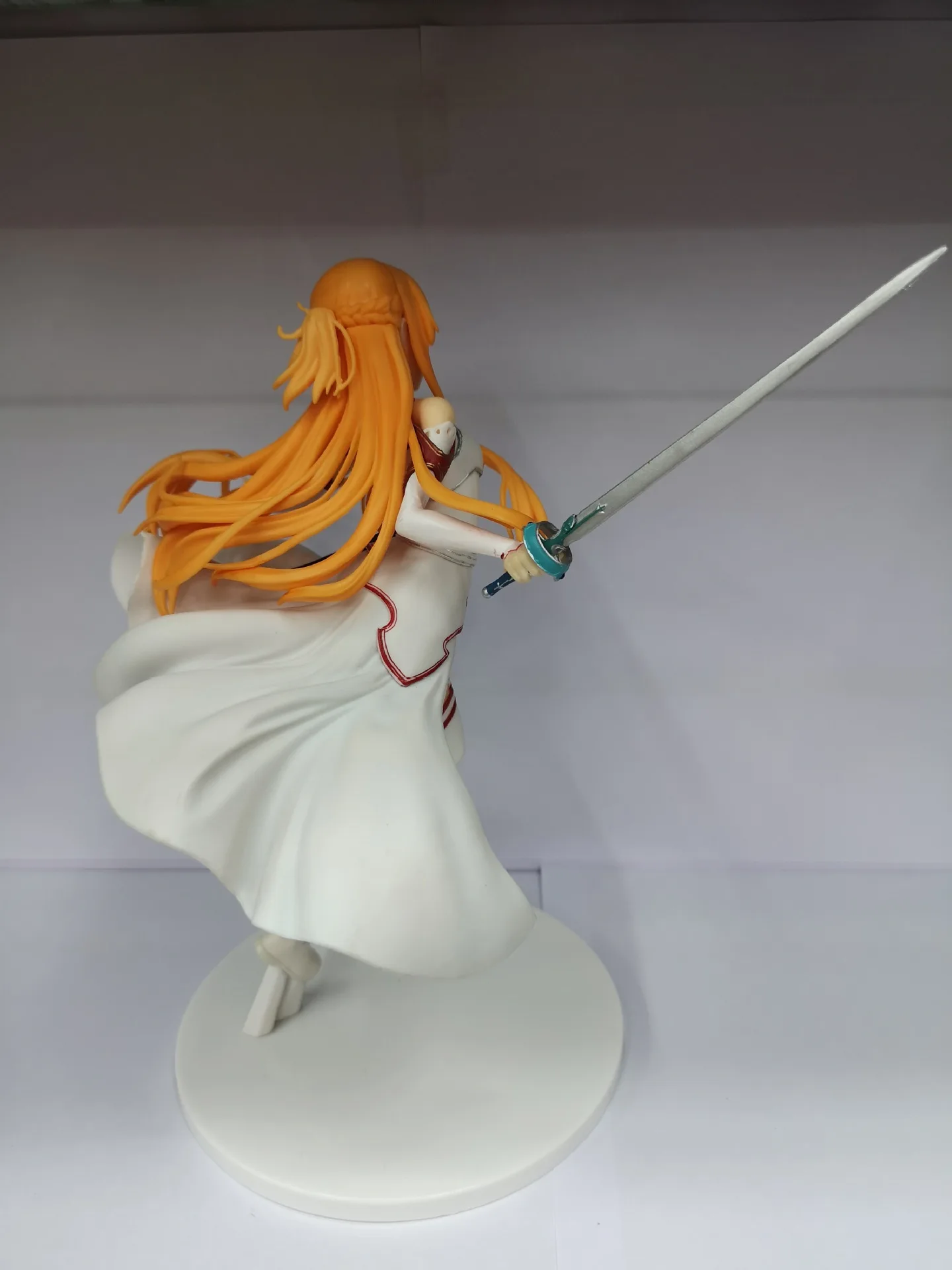 

Sword Art Ordinal Scale Online Anime Model Yuuki Asuna Action Figure 23CM PVC Statue Collectible Toy Soldier Finished Product