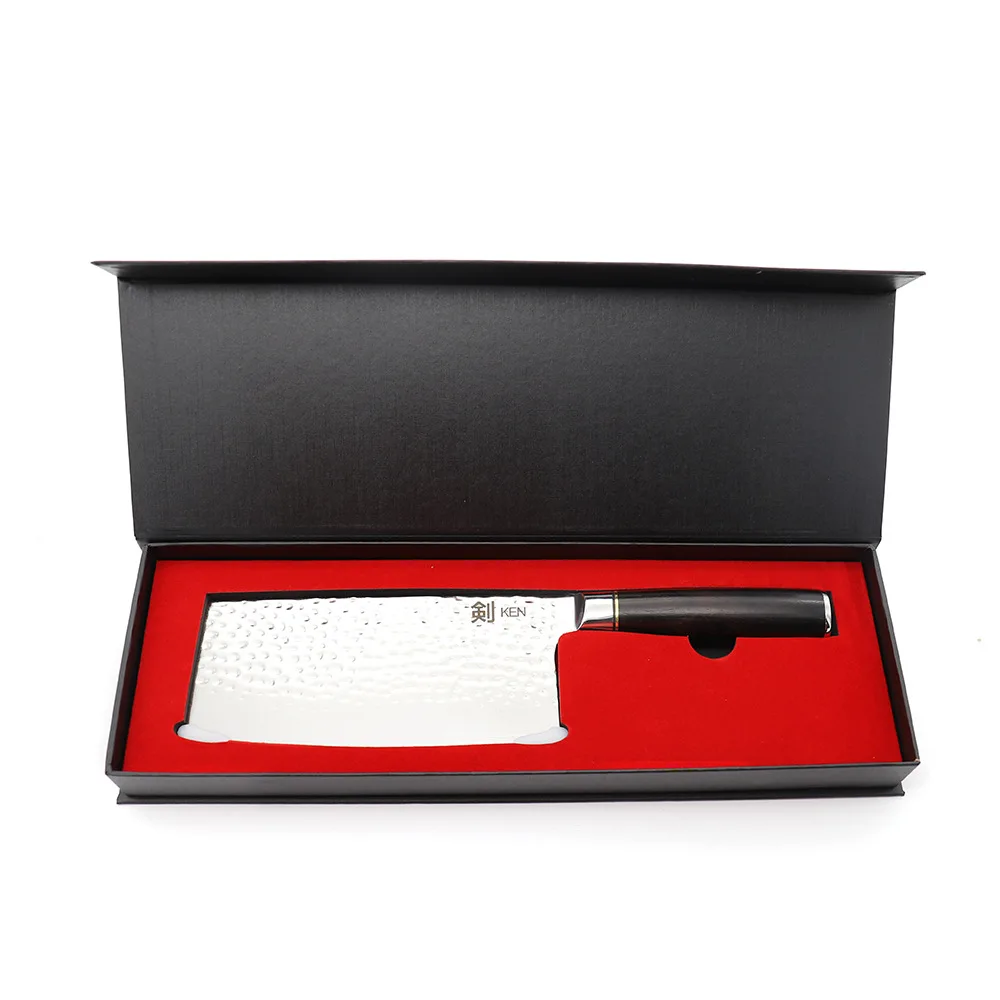 Нож шеф повара из дамасской стали 7 дюймов 67 слоев|Кухонные ножи| |