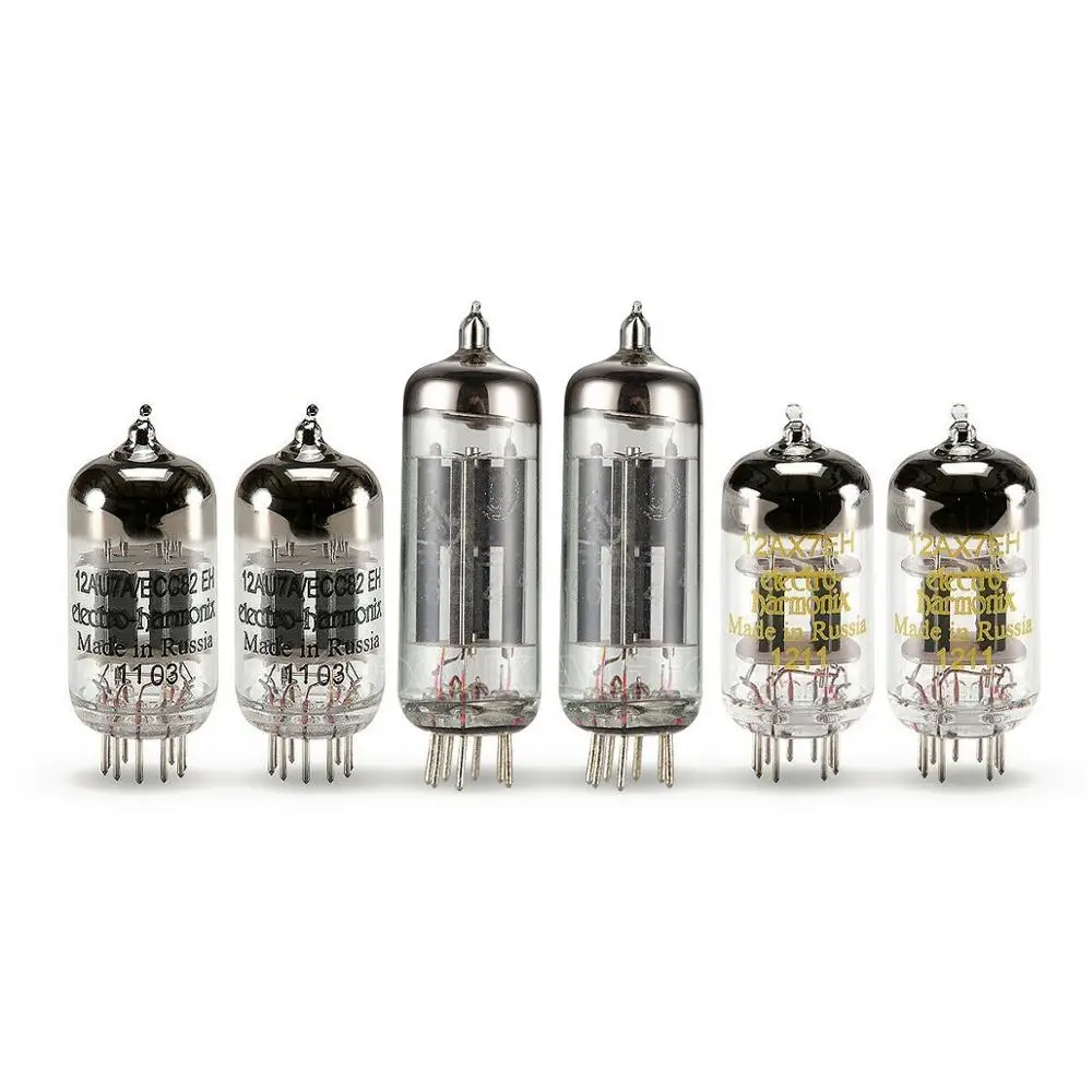 Nobsound 12AX7 12AU7 вакуумный ламповый предусилитель домашний стерео аудио предусилитель Вдохновленный Shigeru Wada - Цвет: Russia EH Tube