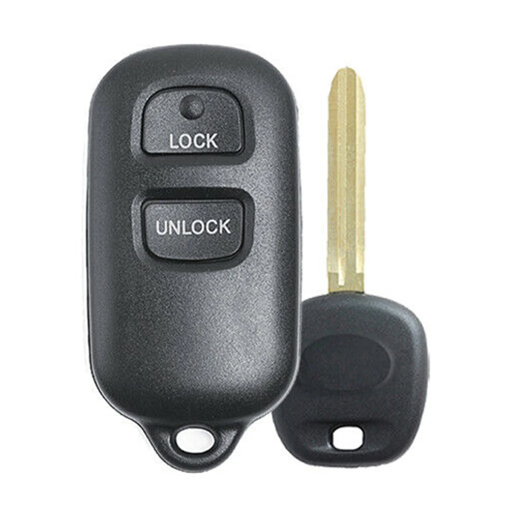 Keyecu GQ43VT14T 3 Buttons 4D67 Chip Remote Control Car Key  for Toyota Corolla  Matrix 2005 2006 2007 2008 2009 2010