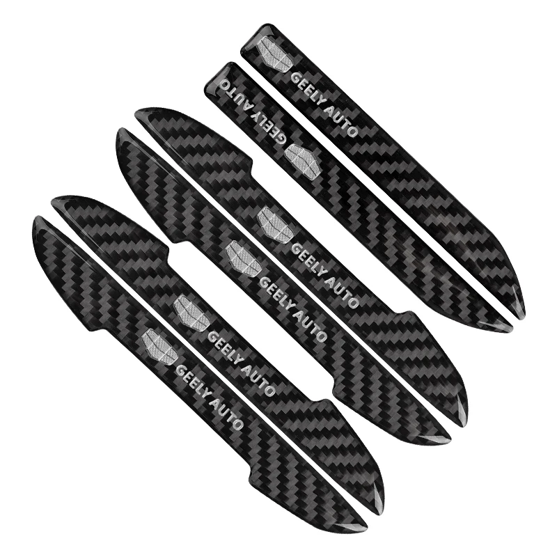 

Car Door Edge Anti-scratch Carbon Fiber Protector Rearview Mirror Anti-collision Sticker For GEELY CK emgrand ec7 gt gc9 GL GS