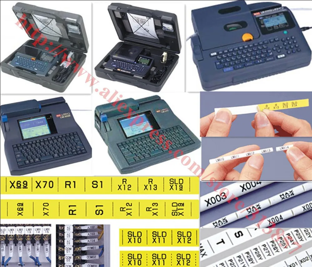 Ленты Max Letatwin Label Core 12ммх8м желтые для принтера маркировки кабелей электронной машины для нанесения букв lm-380e lm-380a lm-370e lm-390a/p.