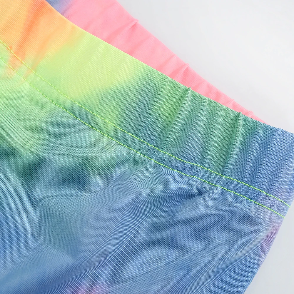 

Karlofea Female Casual Bike Shorts Outfits Women 2020 Fashion Streetwear Hot Chic Tie Dye Shorts New Short Pants Workout Shorts