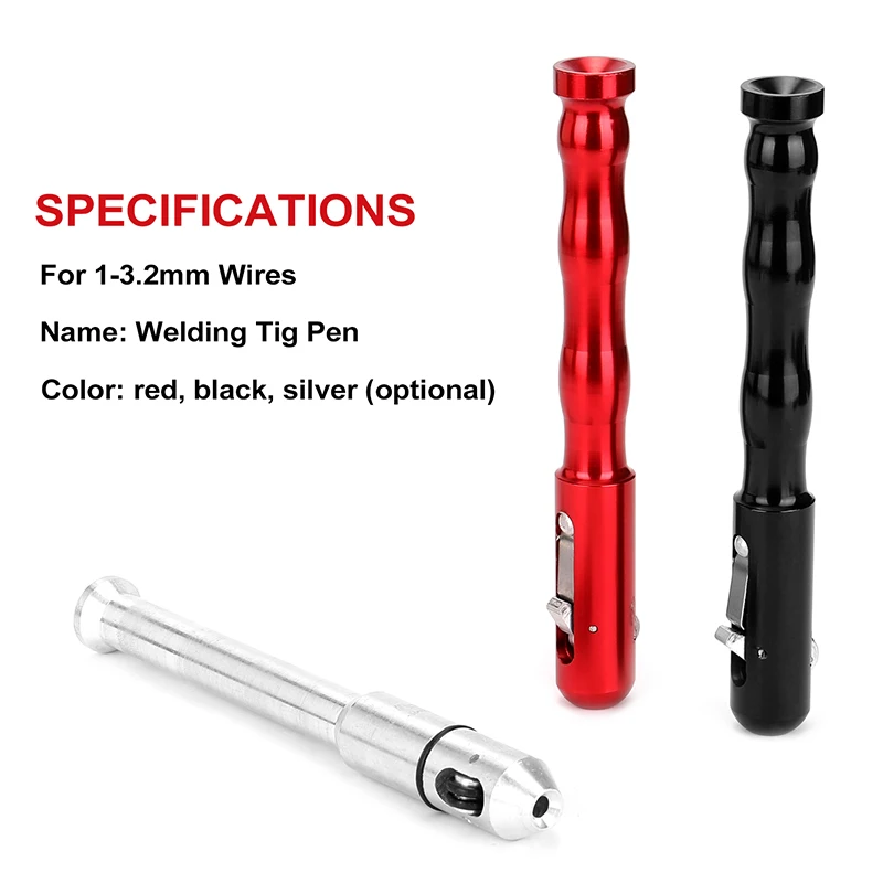 

Portable Welding Tig Pen Mini Soldering Iron Cordless Welding Pen Burner Wire Feed Pen Finger Feeder Rod Holder Pencil Filler