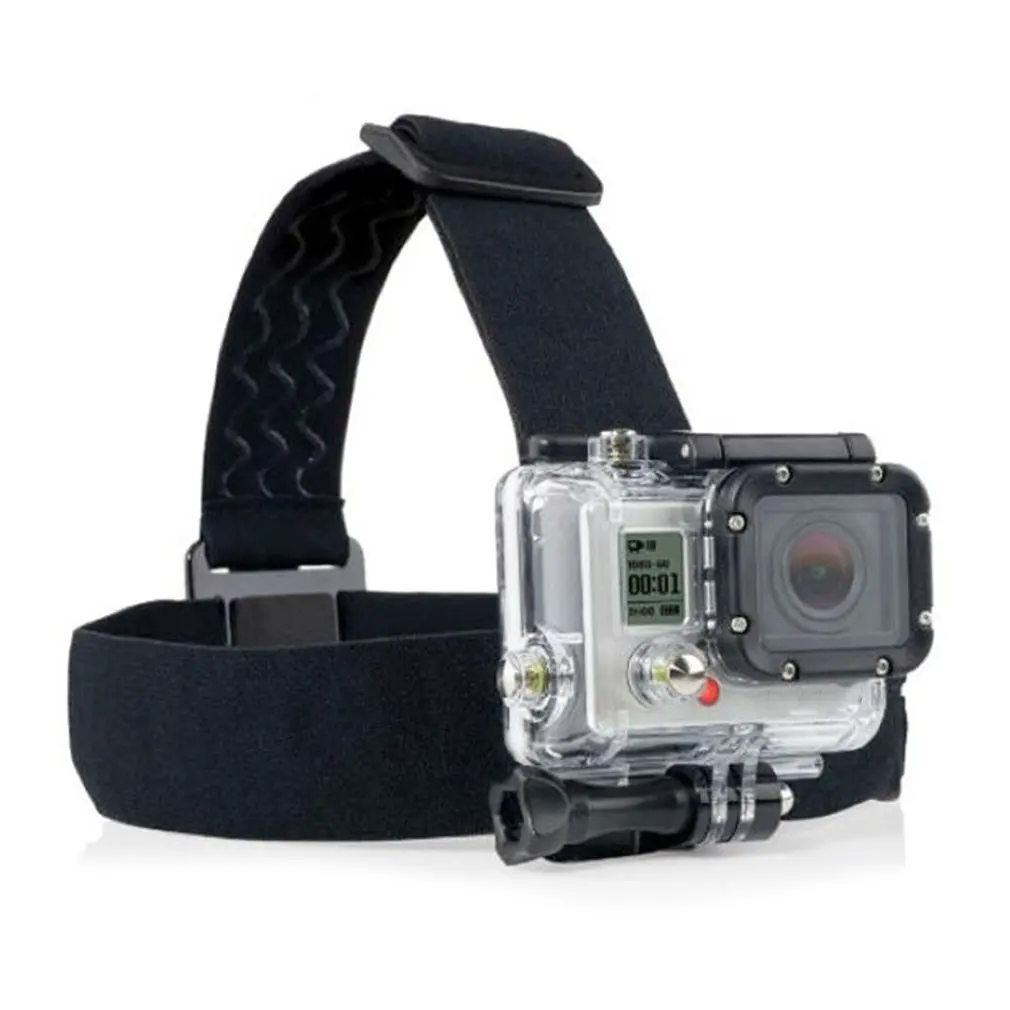

Регулируемый головной ремень для Go Pro, ремень для крепления, аксессуары для экшн-камеры для Hero 6/5/4/3 SJCAM Xiaomi Yi 4k