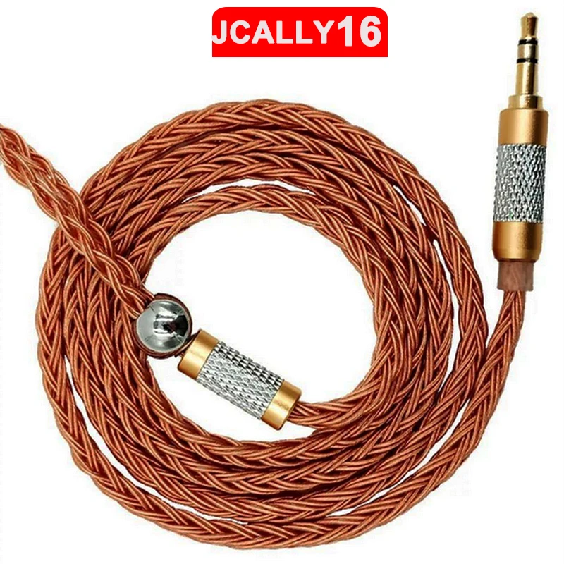 JC16 6N OFC 16 акций 480 ядер наушники Обновление кабель для se215 se535 0,78 мм IE80 MMCX IM A2DC ZSN QDC UE серии