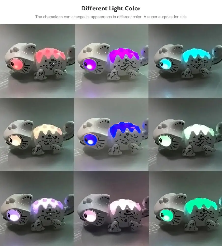 

Wecute Remote Control Chameleon 2.4GHz Pet RC Toy Robot For Children Kids Birthday Gift Funny Toy RC Animals Electric toys