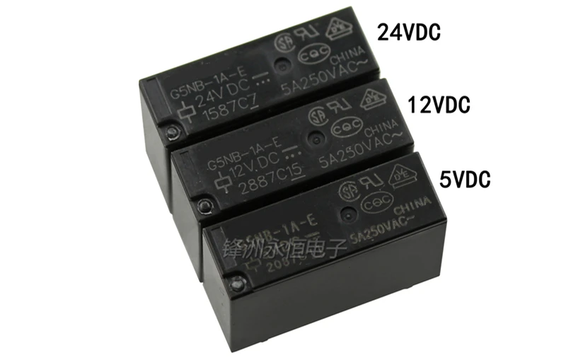 5 шт. ОДНОПОЛЮСНОЕ 4 контактное нормально открытое реле питания для печатной