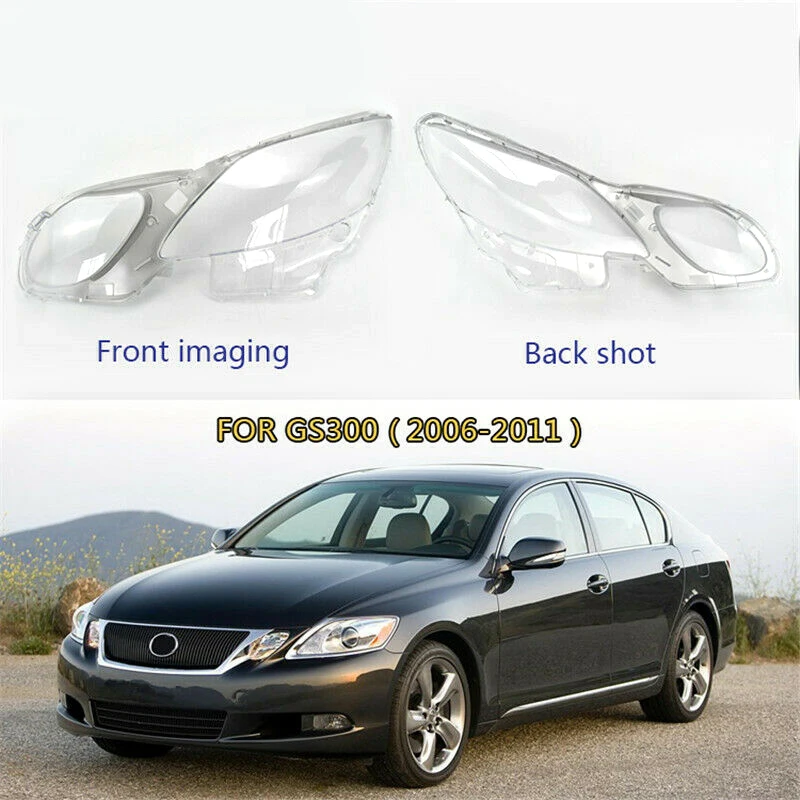 Абажур для фар крышка объектива в корпусе Lexus GS300 2006 2007 2008 2009 2010 2011 передняя фара |