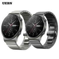 uebn metal stainless steel strap band for huawei watch gt 2 pro bracelet for watch gt 2 42mm 46mm 2e replaceable watchbands