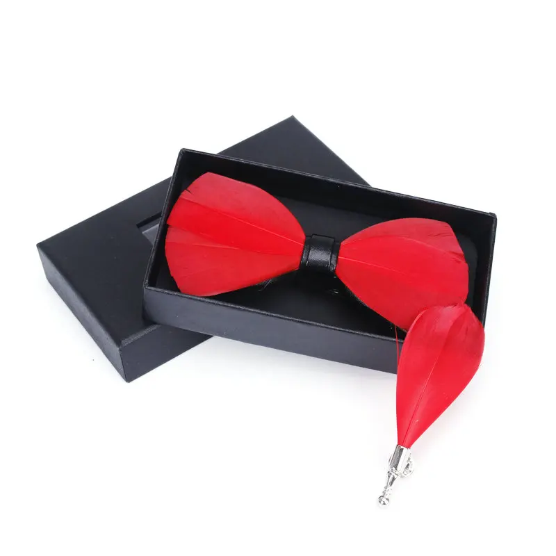 Мужской галстук бабочка ручной работы булавка брошь в подарок на свадьбу|Мужские