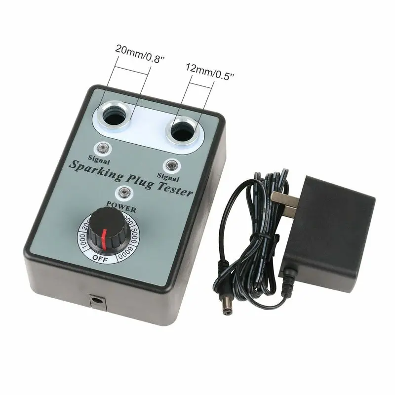 Регулируемый тестер для автомобильных свечей зажигания с двойным отверстием 12 В