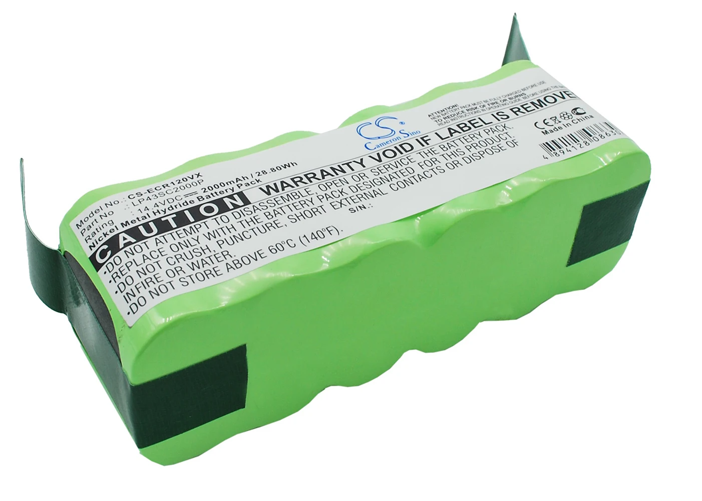 

14,4 V/2000mA Haier SWR-T320,SWR-T321,SWR-T322,SWR-T325