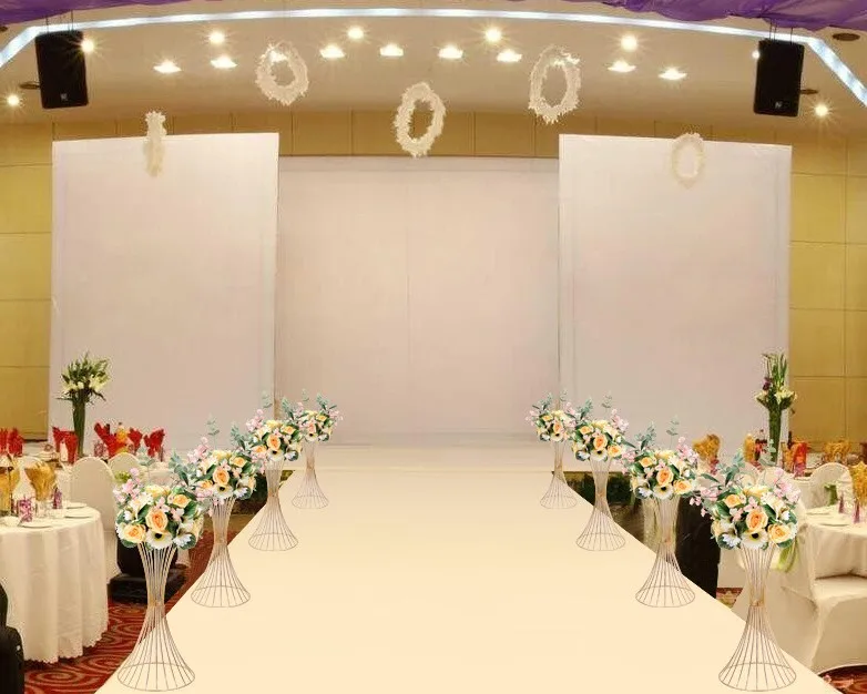 Цветок дисплей плинтус свадебный стол центральный цветок ваза напольные вазы