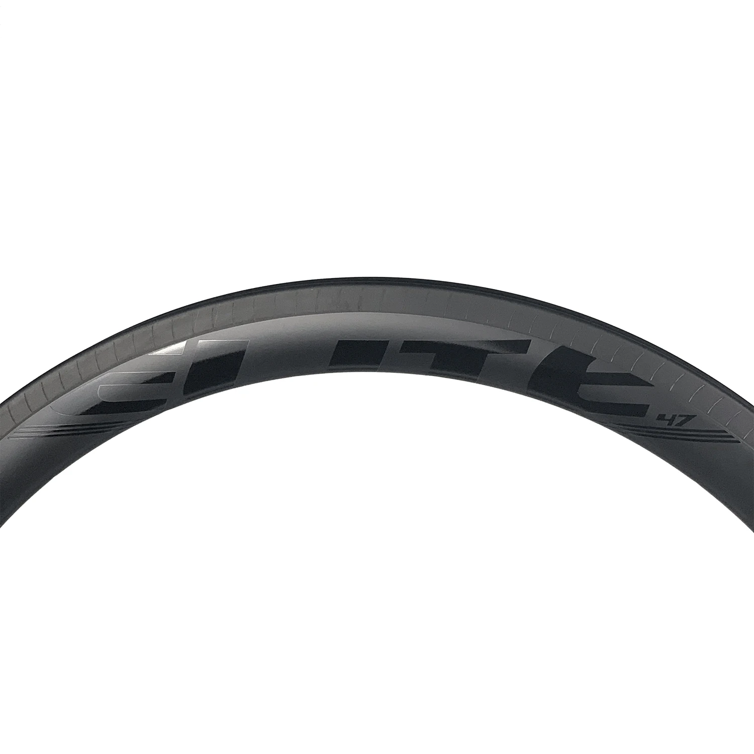 ELITEWHEELS 700c карбоновый обод 47 мм бескамерный UD матовая отделка Аэро тормозной