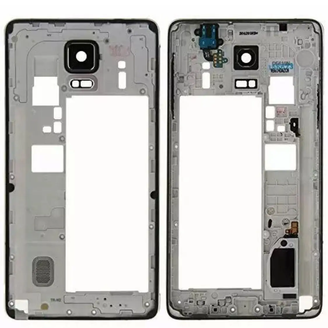 Для Galaxy Note4 SM N910 белый/черный/золотой/розовый цвет средняя пластина рамка с