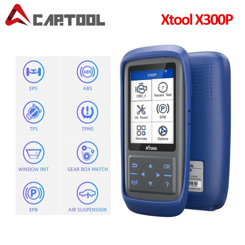 Новый диагностический инструмент XTOOL X300P Автомобильный сканер obd сброс масла ABS