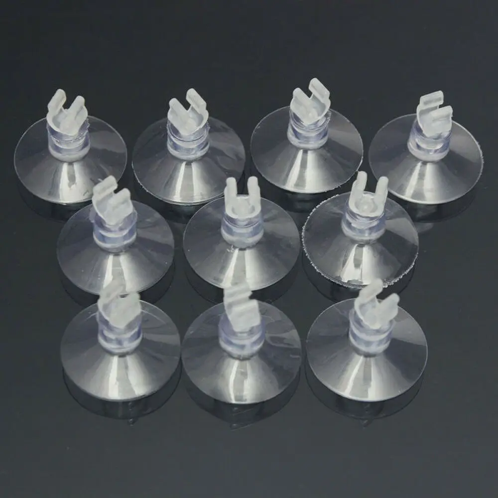 

10x Aquarium Fish Tank Suction Cup Sucker Holder For Air Line Tube Hose Pump New