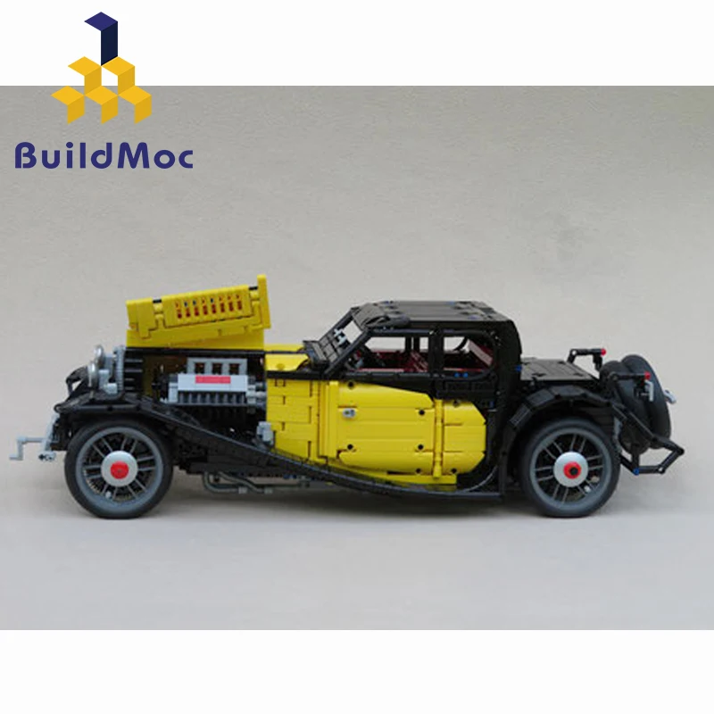 Конструктор MOC 50T детский Гоночная машина Классическая модель автомобиля