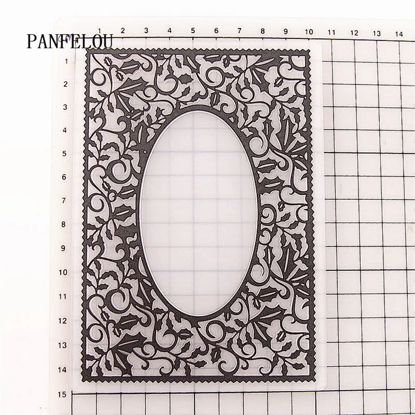 PANFELOU 10 5*14 8 лозы кружевные папки для тиснения пластика скрапбукинга DIY шаблон