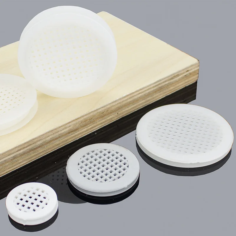 

10pc Plastic air vent decorative cover 38mm Round Louver Mesh Hole plug Closet shoe Cabinet furniture grille ventilation systems